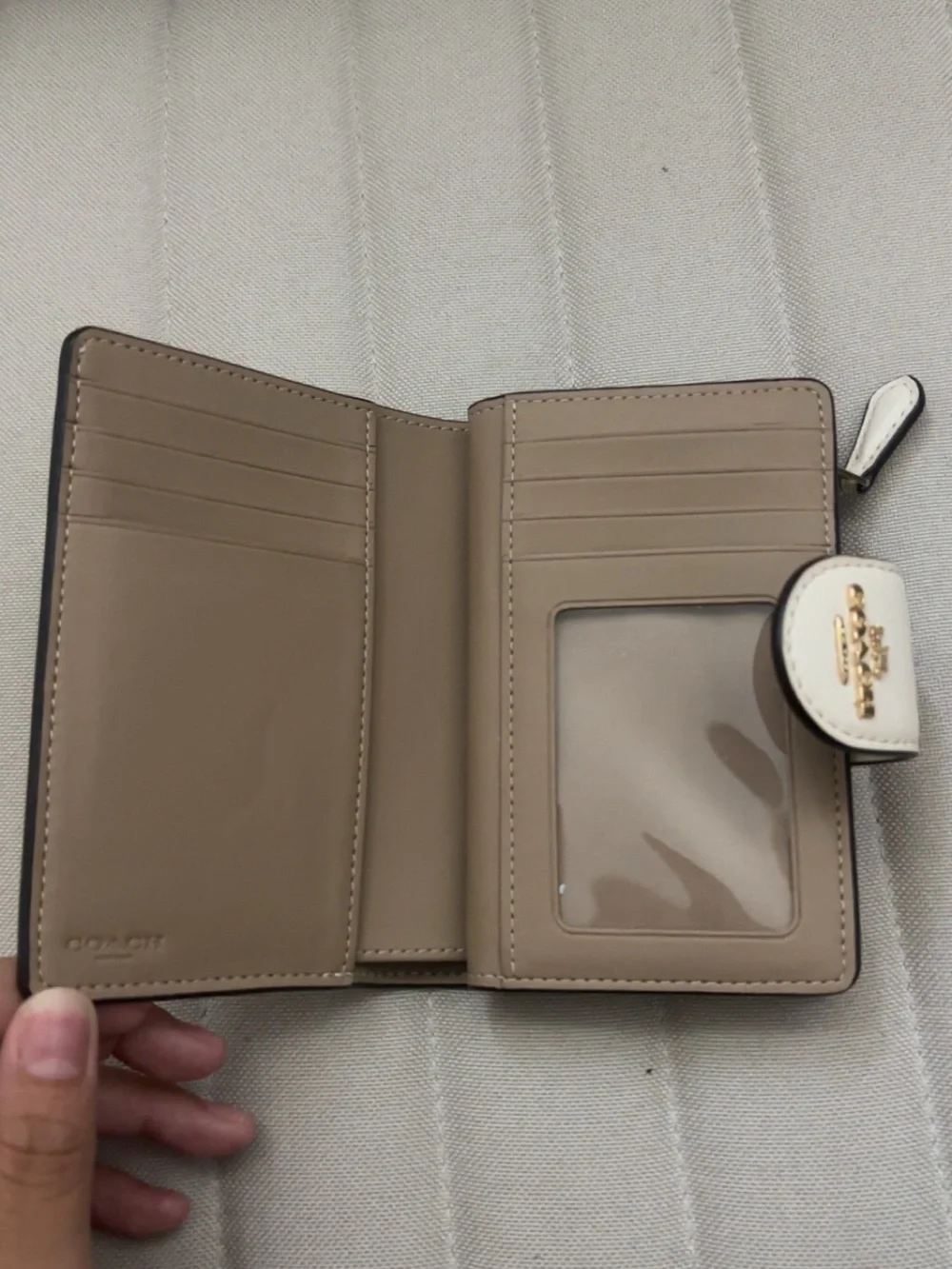 Coach compact wallet